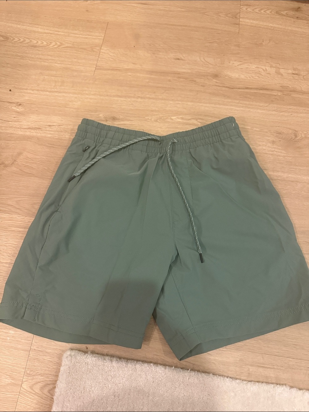 J. Crew Olive Green Men’s Drawstring Shorts